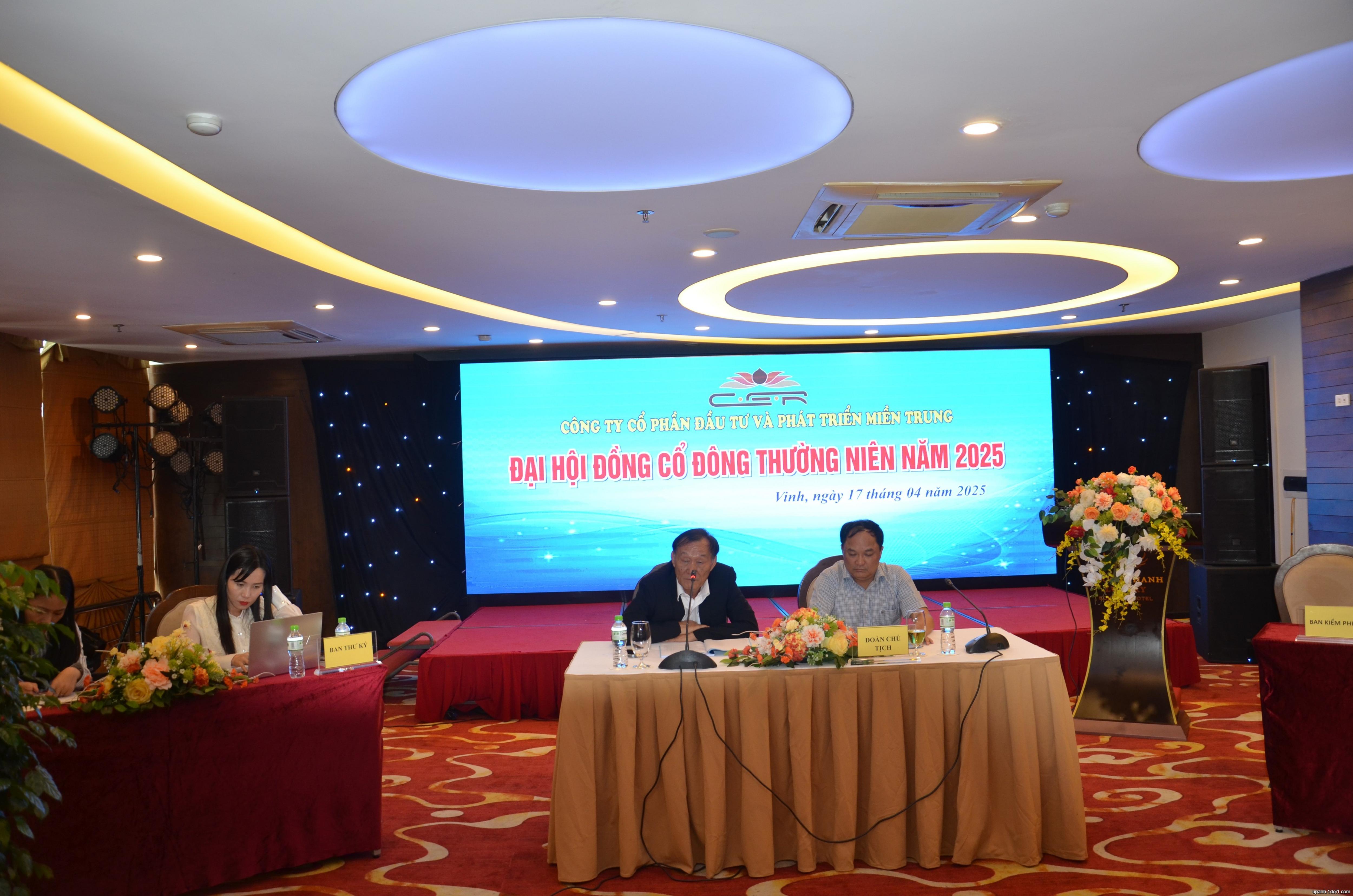 cong-ty-cp-dau-tu-va-phat-trien-mien-trung-to-chuc-thanh-cong-dai-hoi-dong-co-dong-thuong-nien-2025